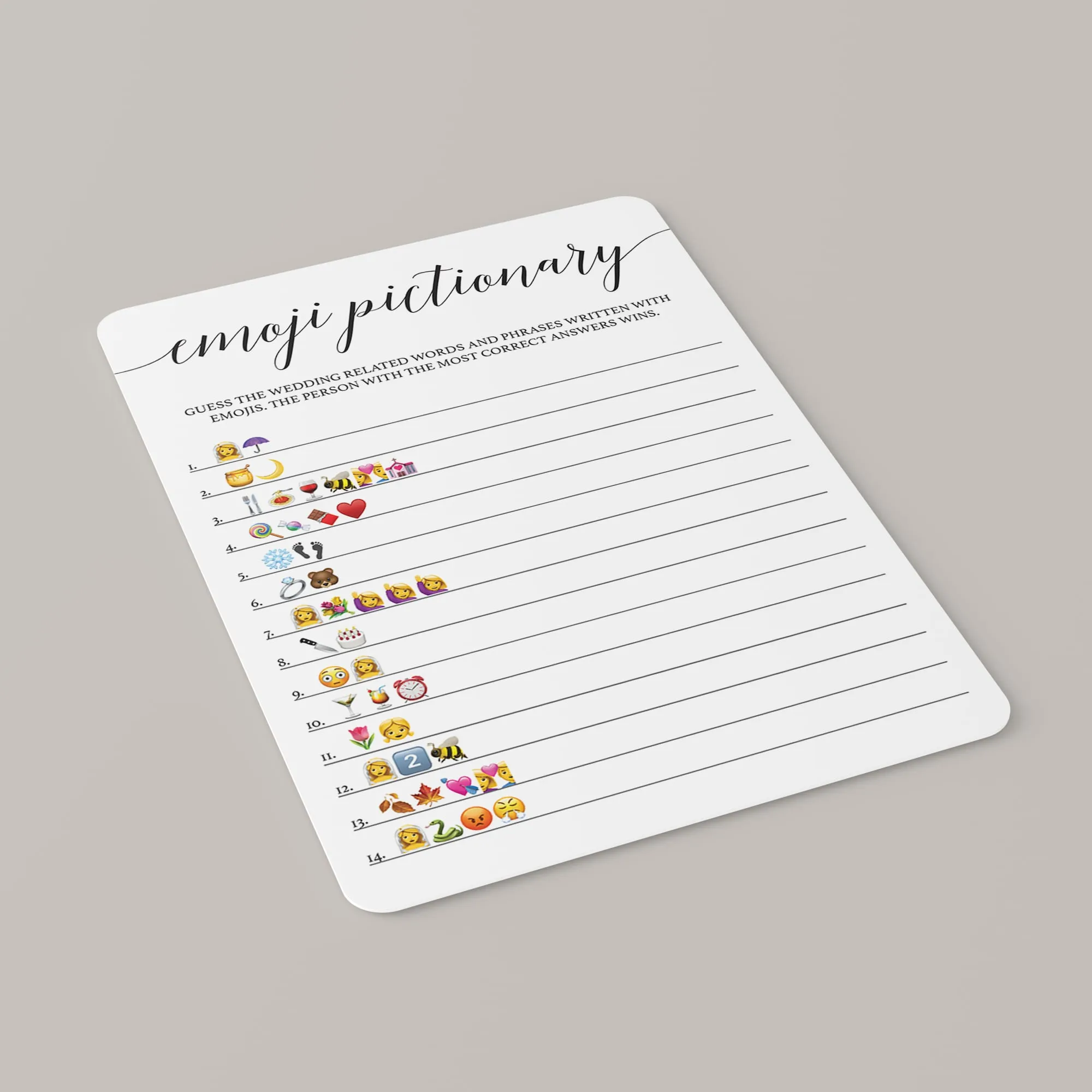 4 Virtual Bridal Shower Games Minimalist