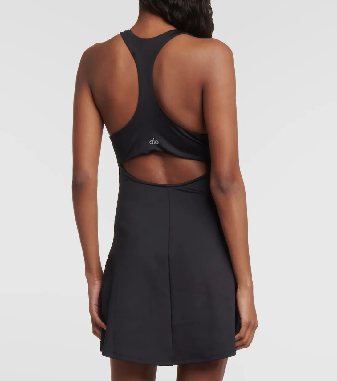 airlift Alo Yoga mini dress, black