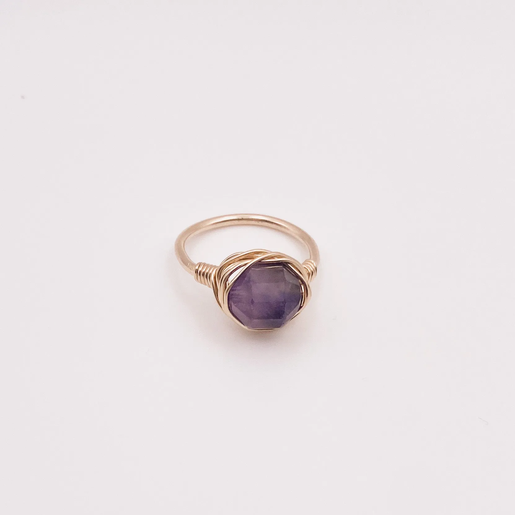 Amethyst Wrap Ring