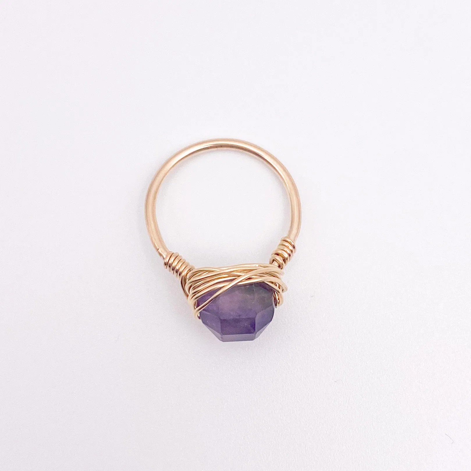 Amethyst Wrap Ring