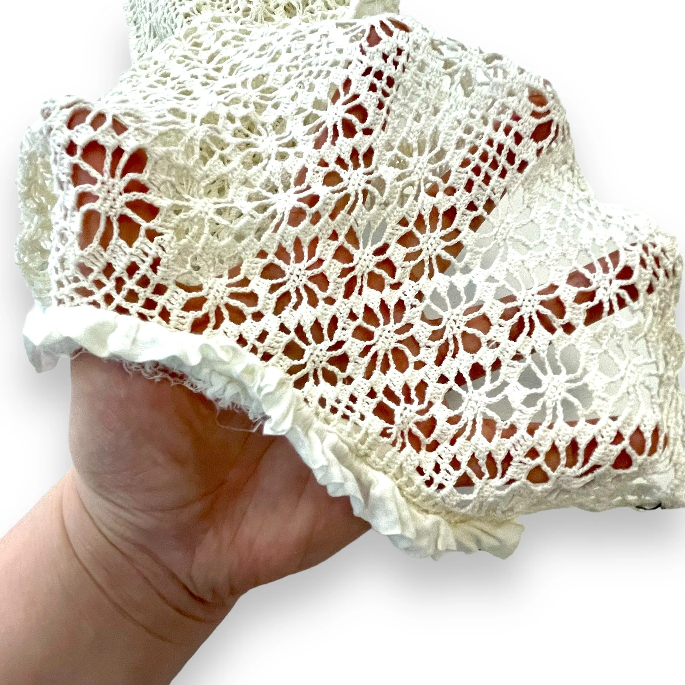 Antique Hand-Crocheted Children's Clothing