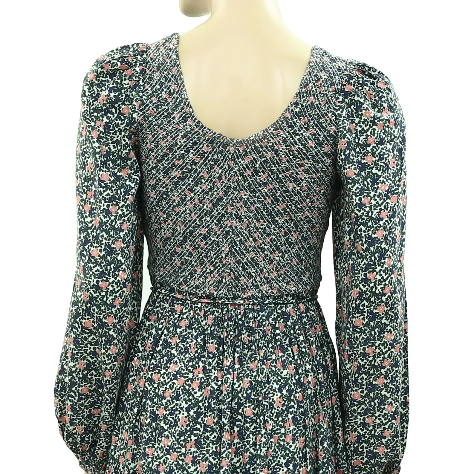 Apiece Apart Olivias Smocked Maxi Dress