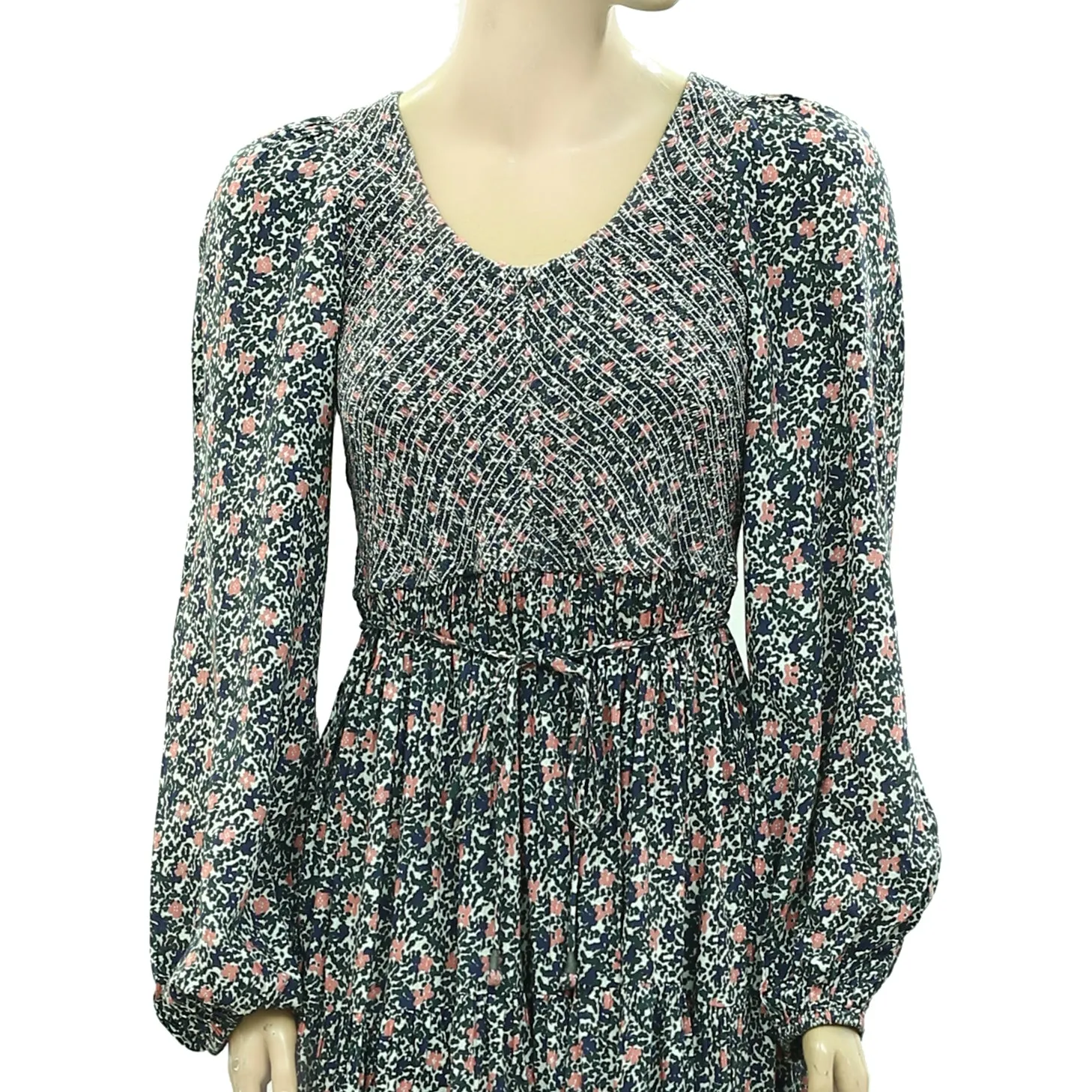 Apiece Apart Olivias Smocked Maxi Dress
