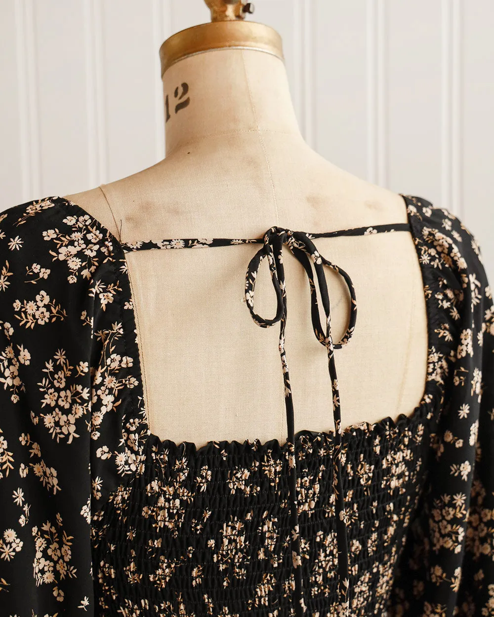 Autumn Foliage Maxi Dress