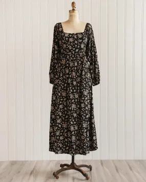 Autumn Foliage Maxi Dress