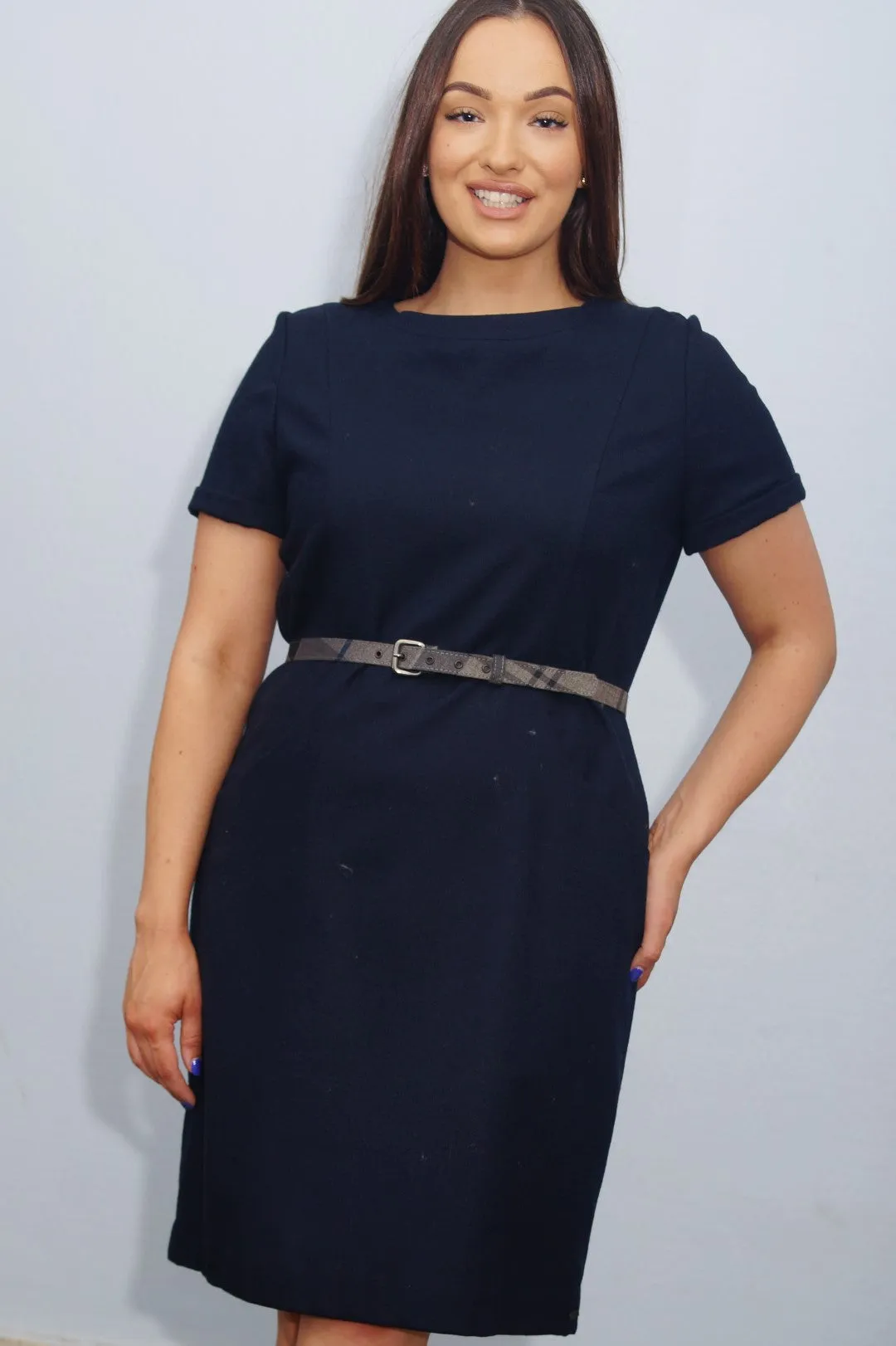 Barbour navy Dress-Muir- half price Classical Navy-LDR0141NY91