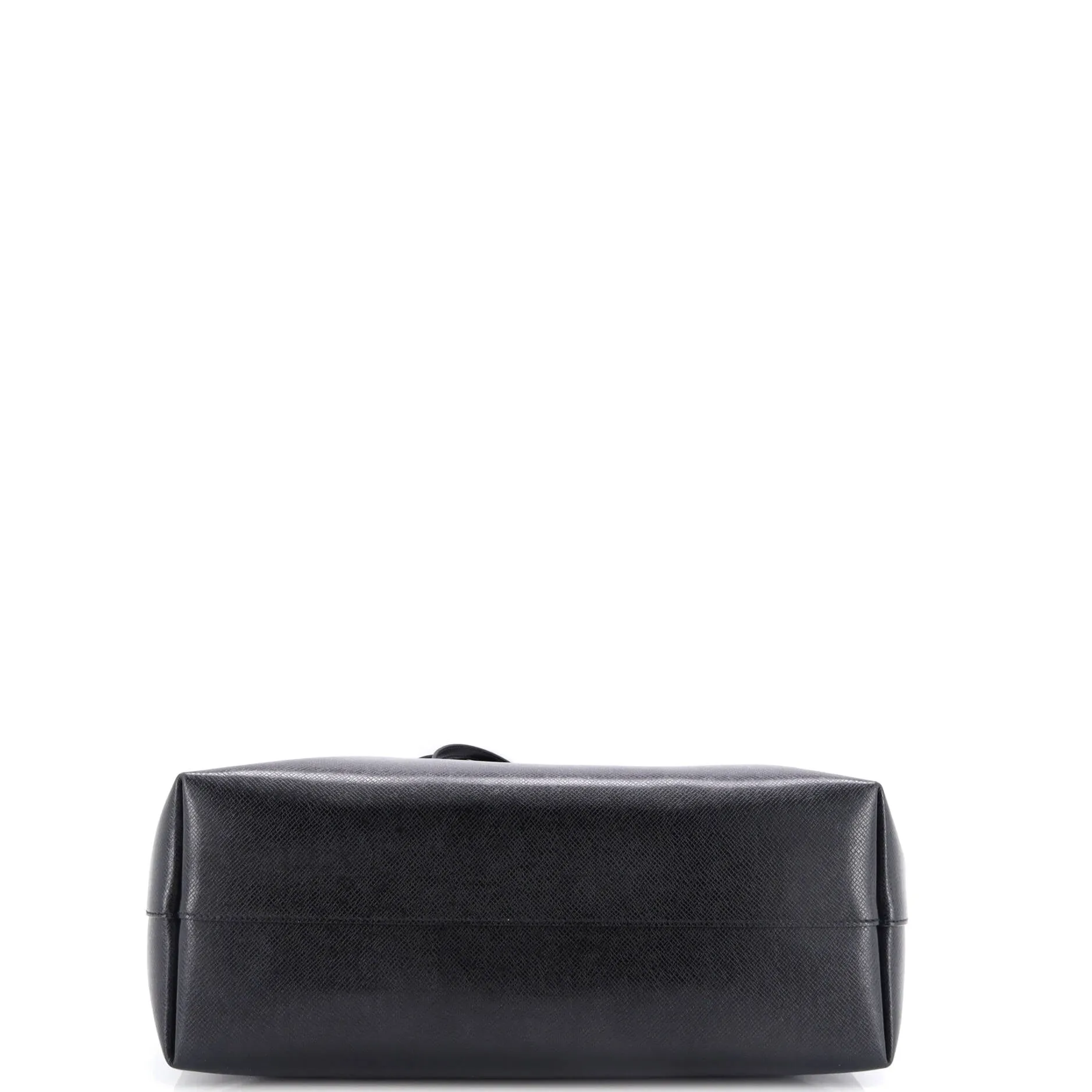Belted Open Tote Leather