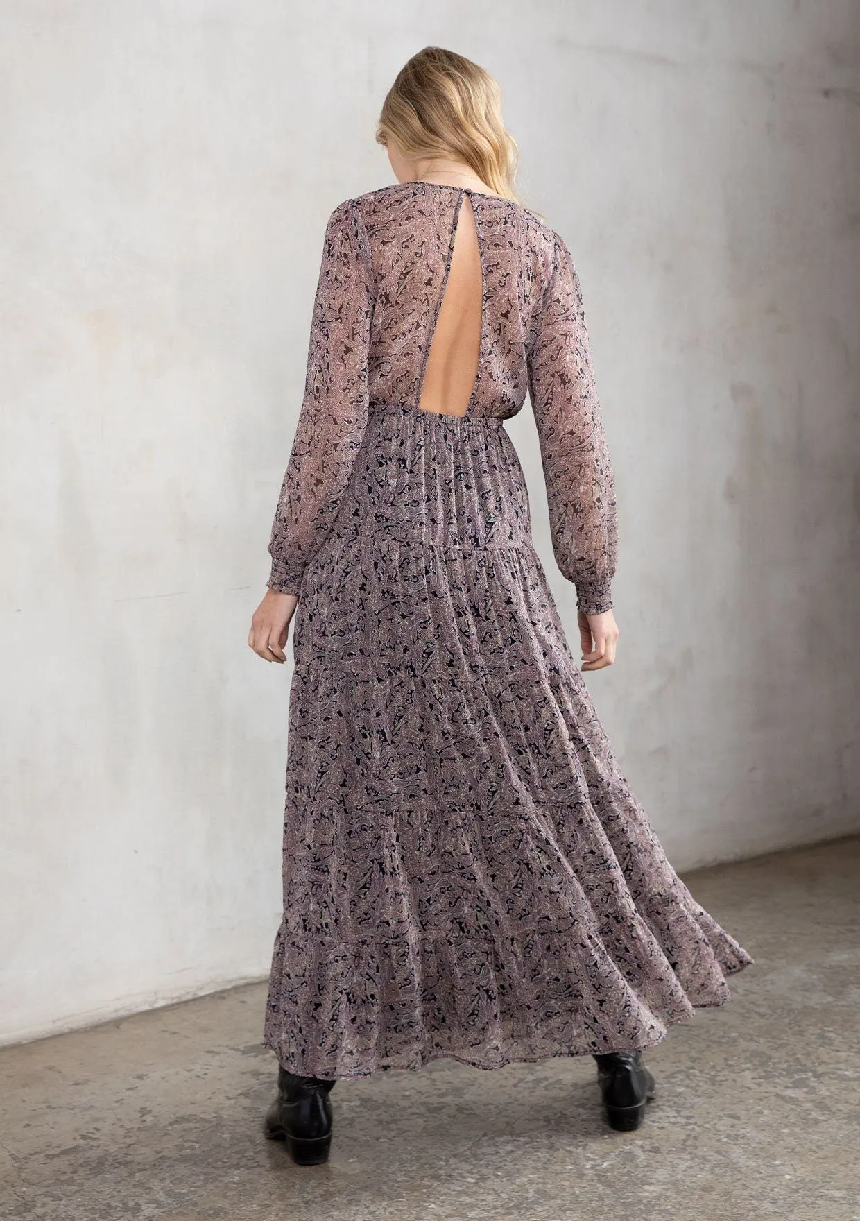 Birdie Paisley Maxi Dress