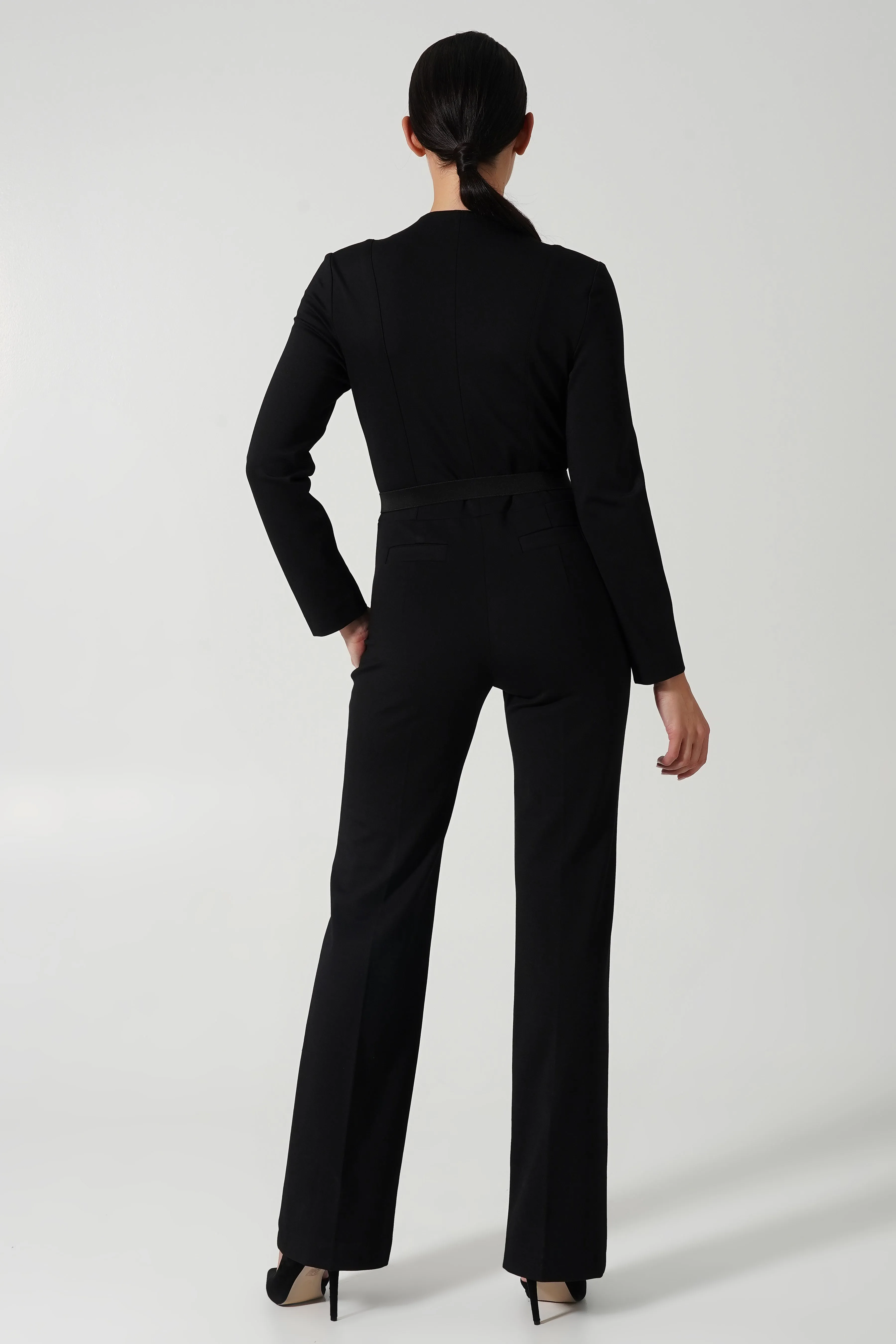 Black formal jumpsuit