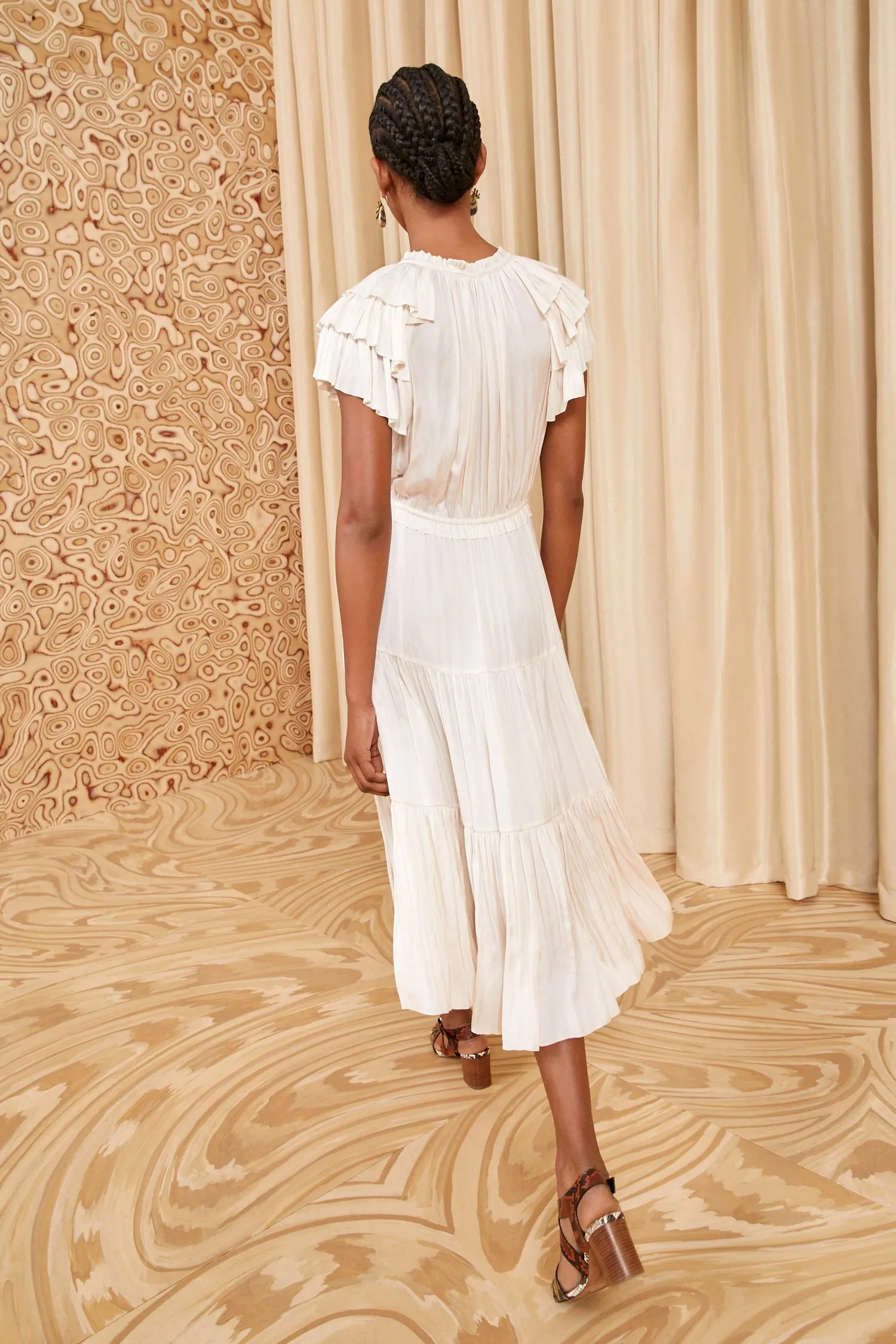 Blaire Dress - Blanc