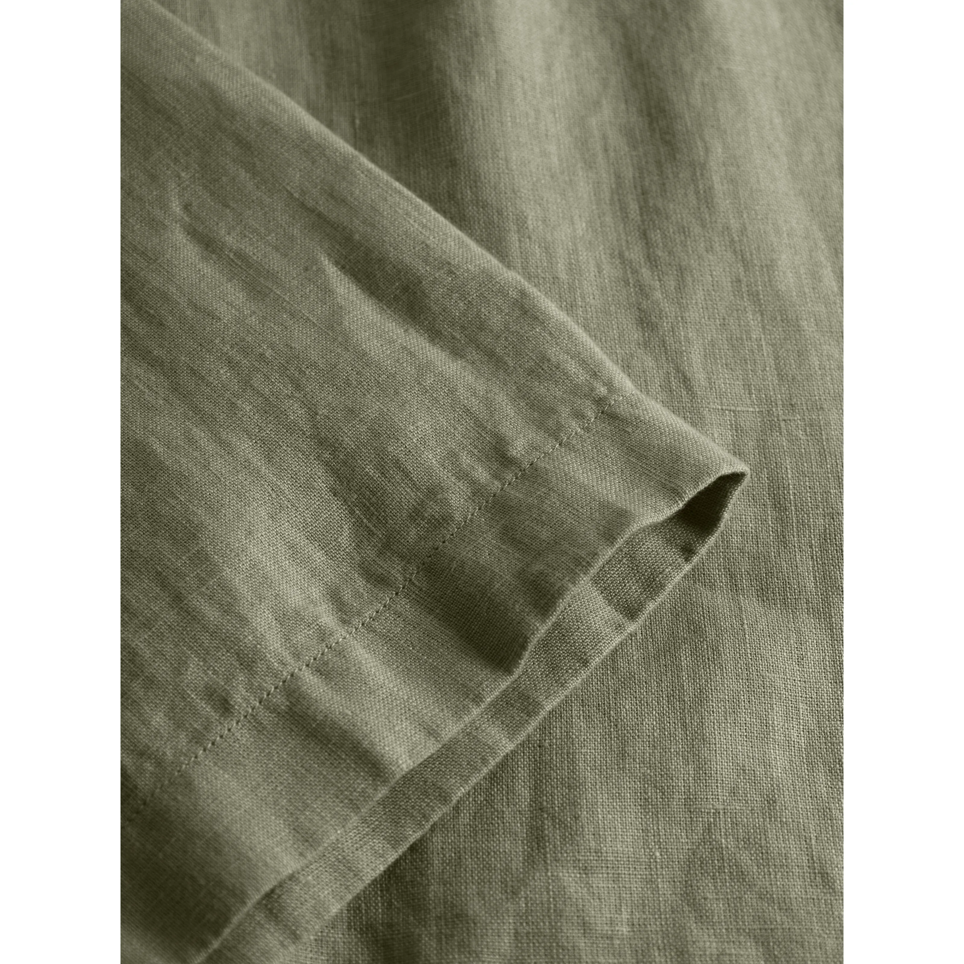 Box Fit Short Sleeved Organic Linen Shirt Made Of Organic Linen