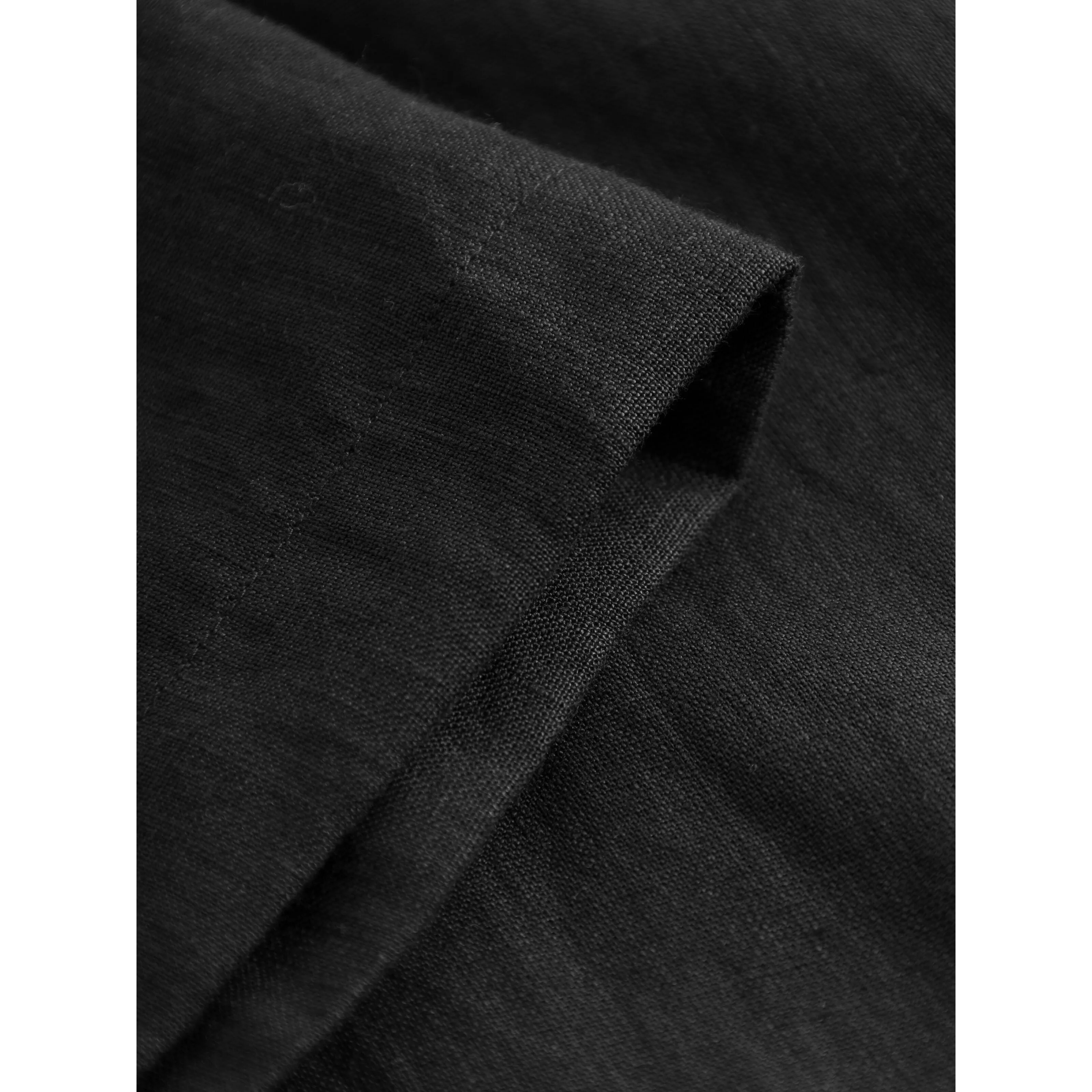 Box Fit Short Sleeved Organic Linen Shirt Made Of Organic Linen