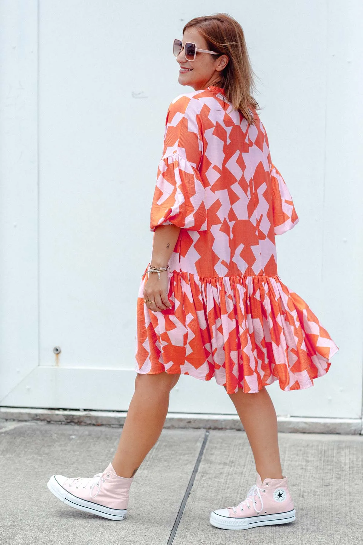 Carnival Dress - Coral