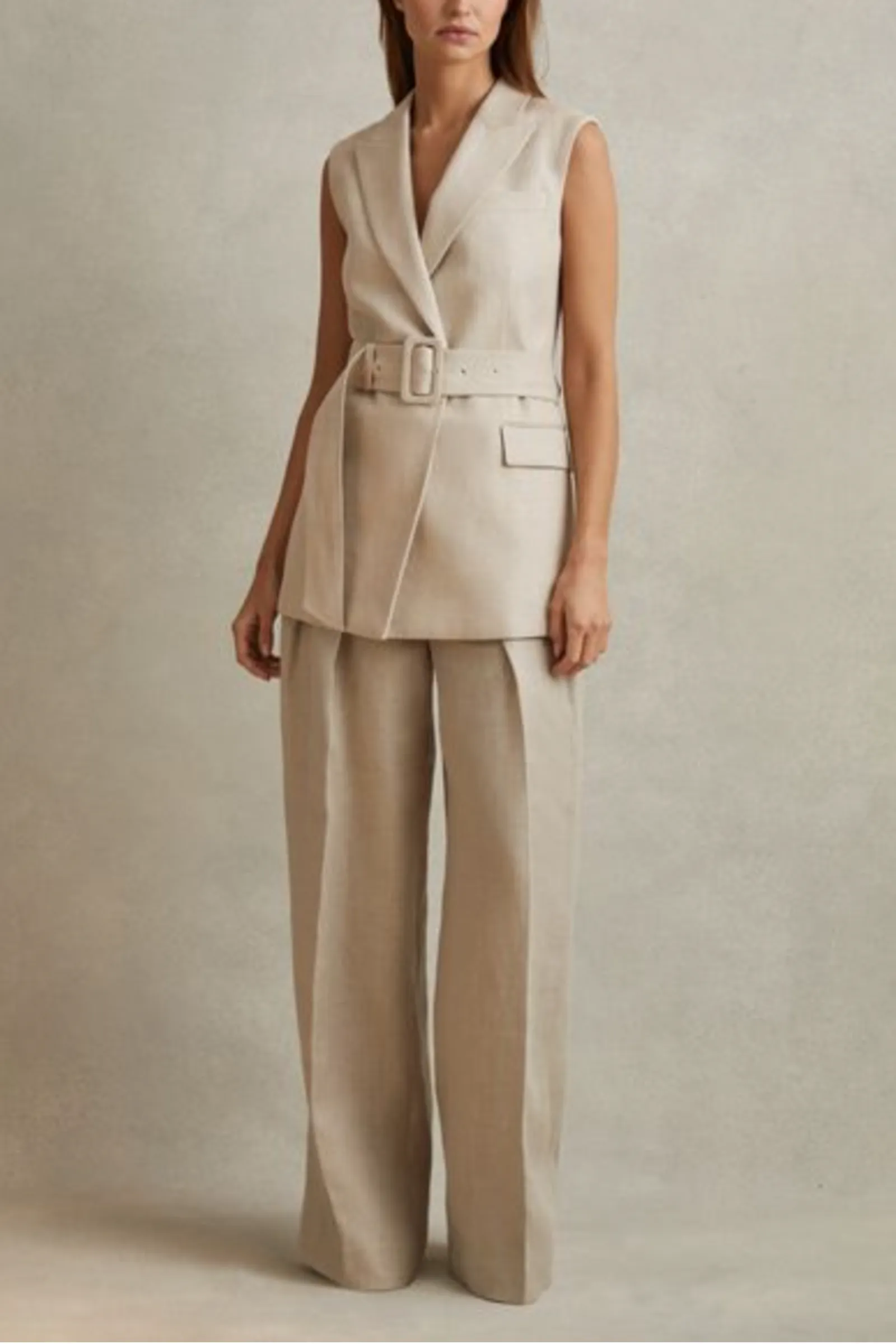 Cassie Belted Waistcoat