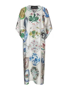 Chelsea Plates Kaftan Dress