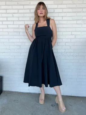 Classic Muse Flare Midi Dress