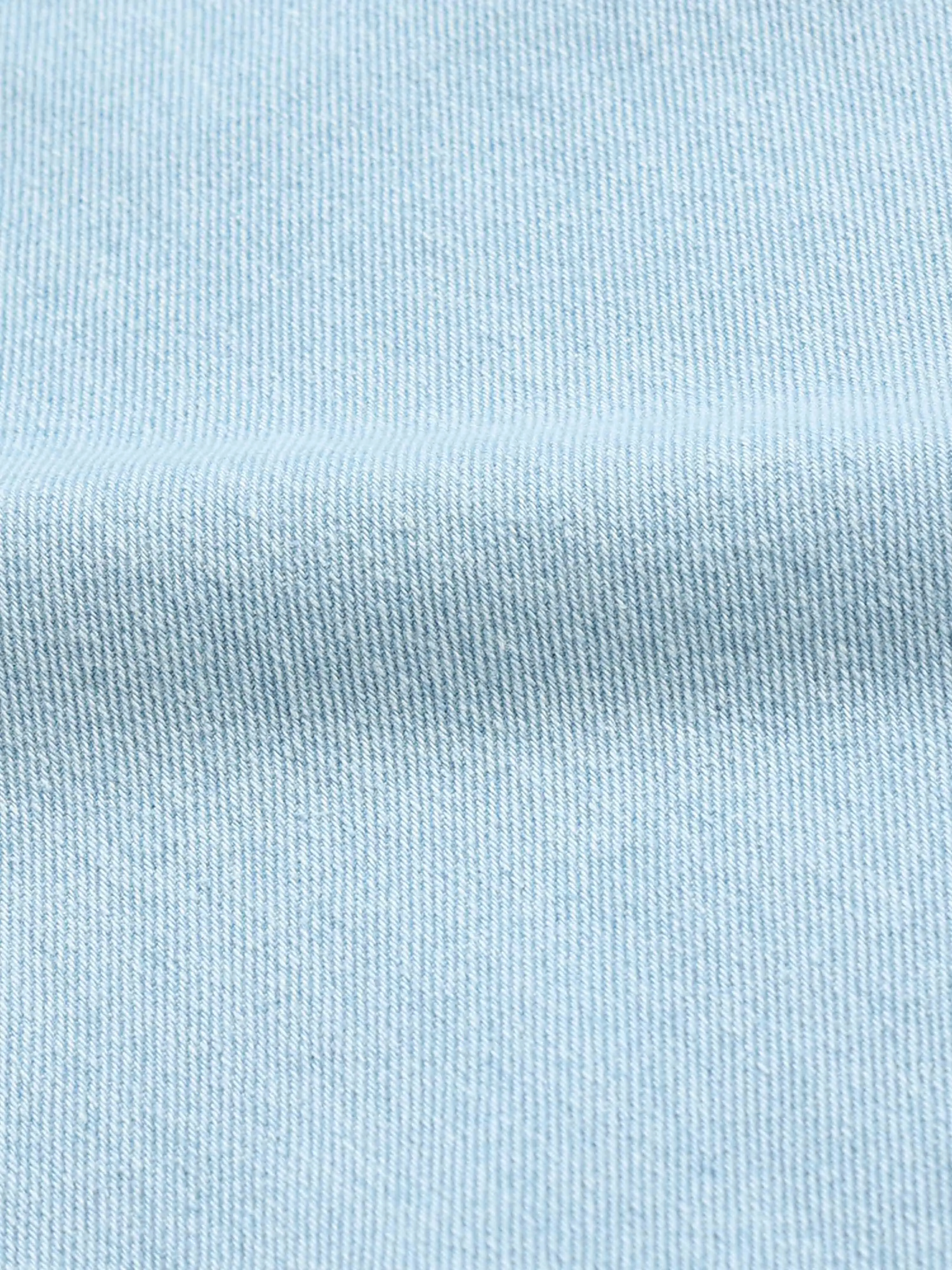 Contrast Relaxed Light Blue Denim