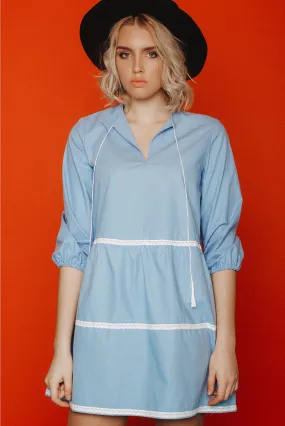 Cotton mini dress