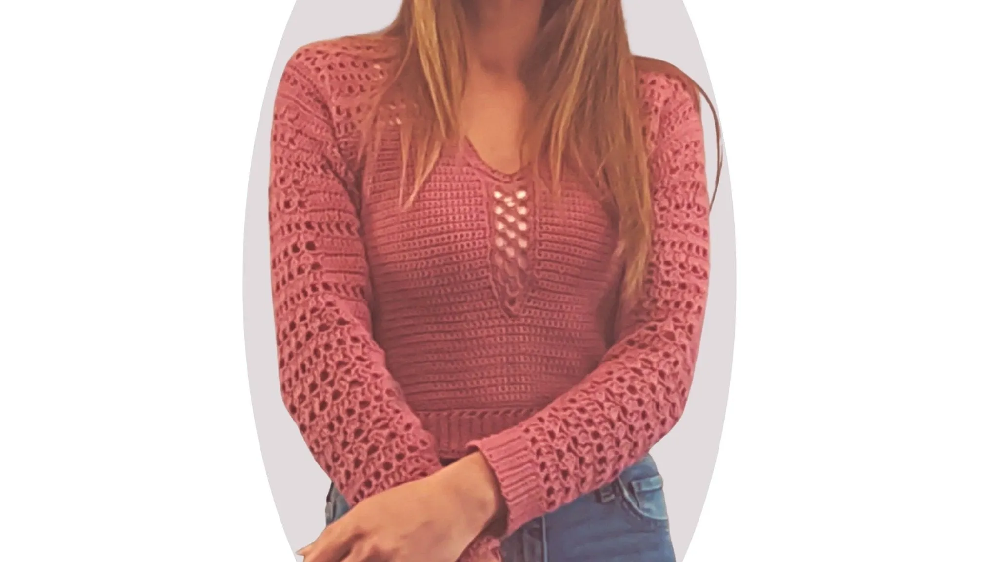 Crochet Sweater Pattern - Beyond