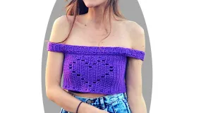 Crochet Top Pattern - Orbit