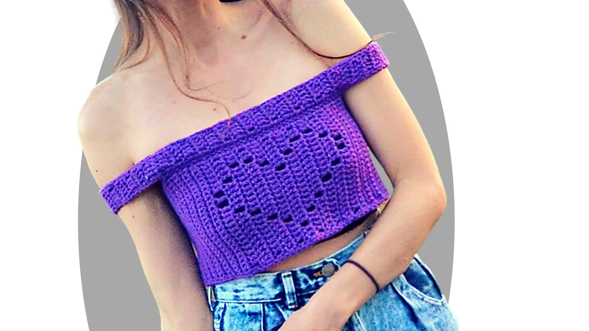 Crochet Top Pattern - Orbit