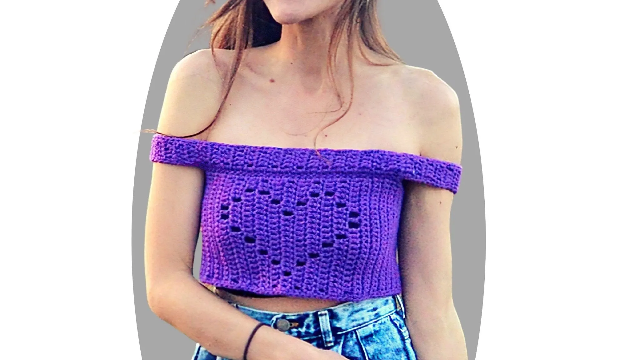 Crochet Top Pattern - Orbit