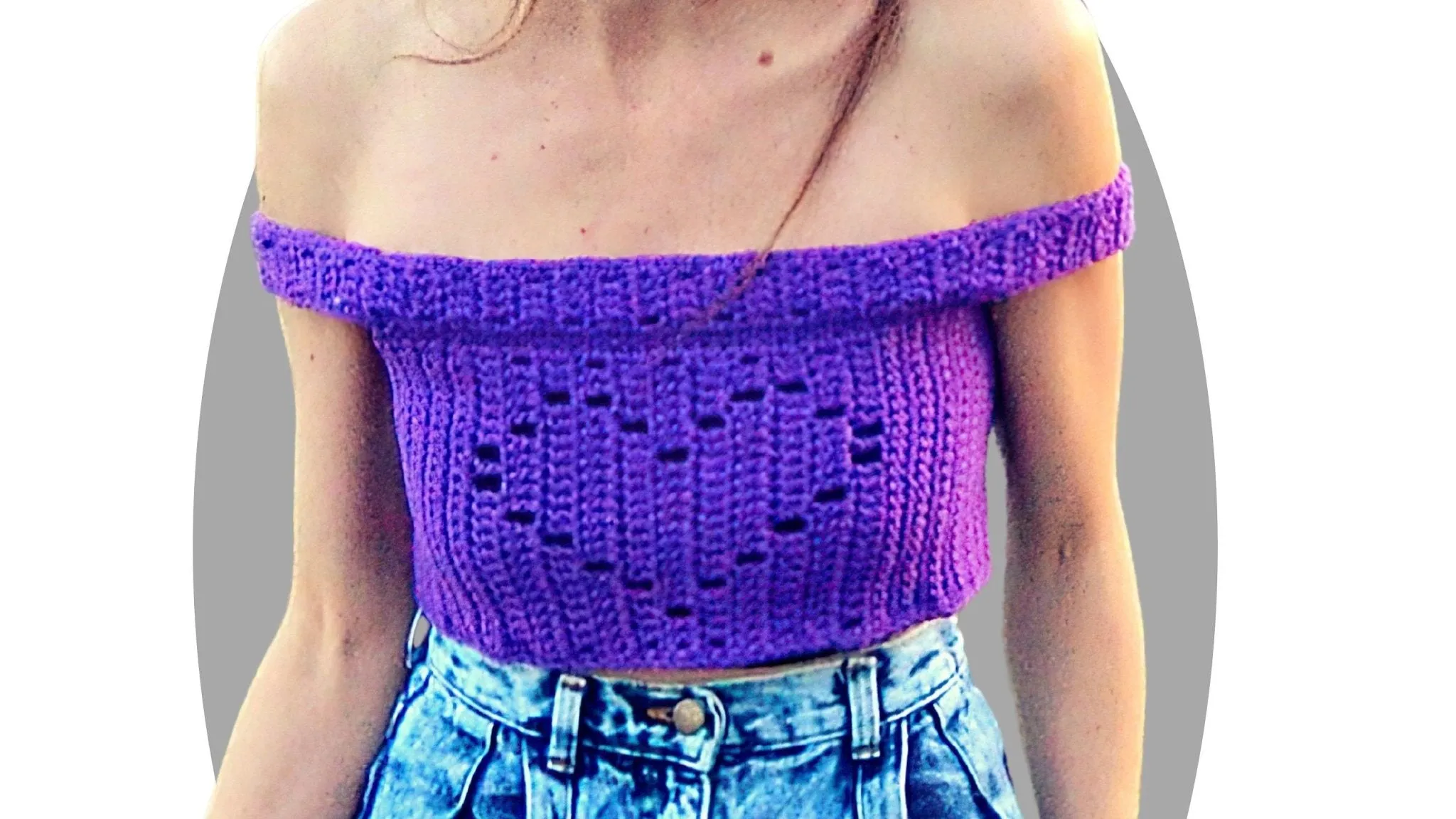 Crochet Top Pattern - Orbit
