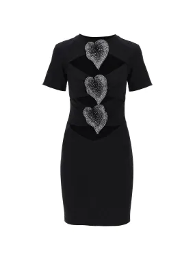Cut-Out Anthurium Mini Dress