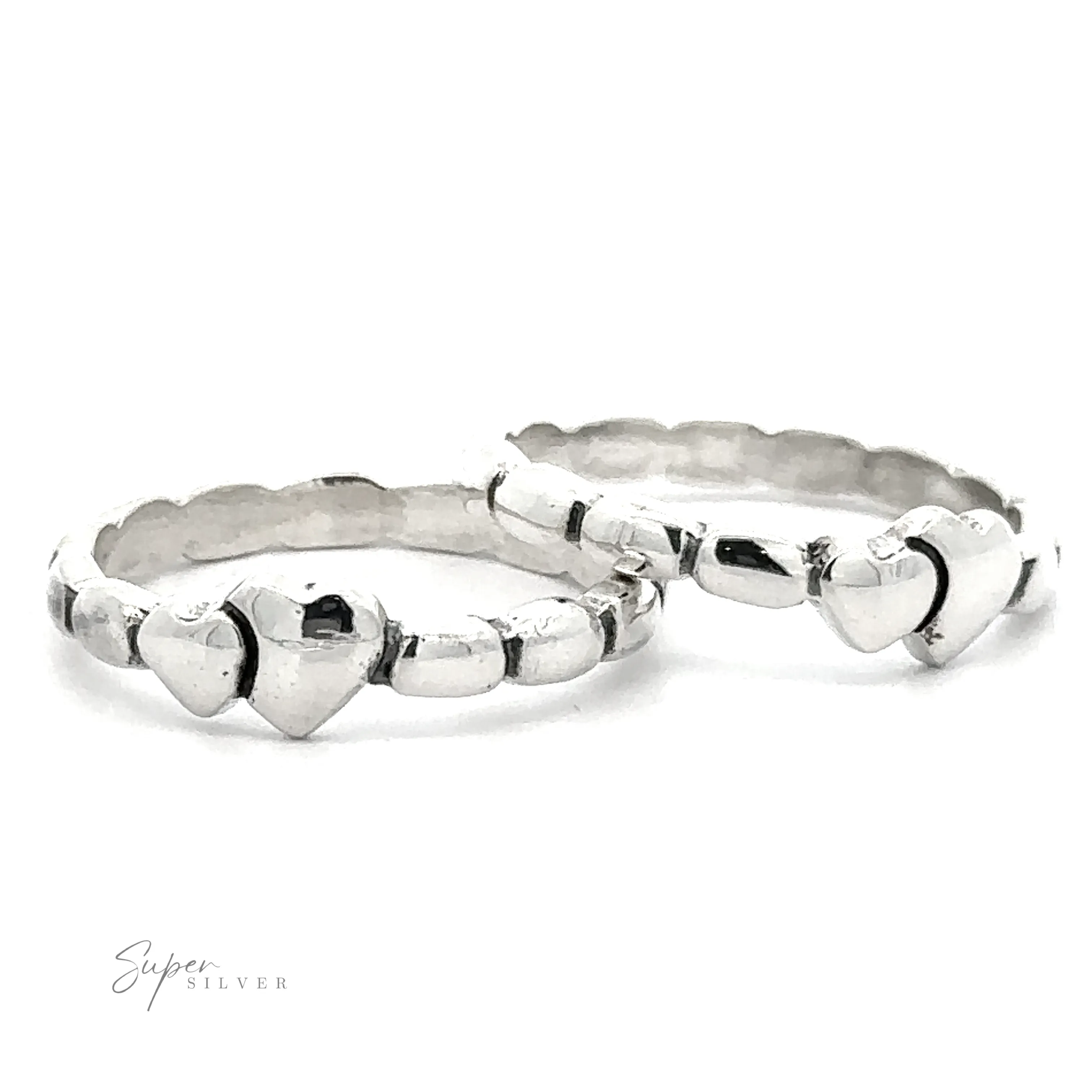Dainty Double Heart Band