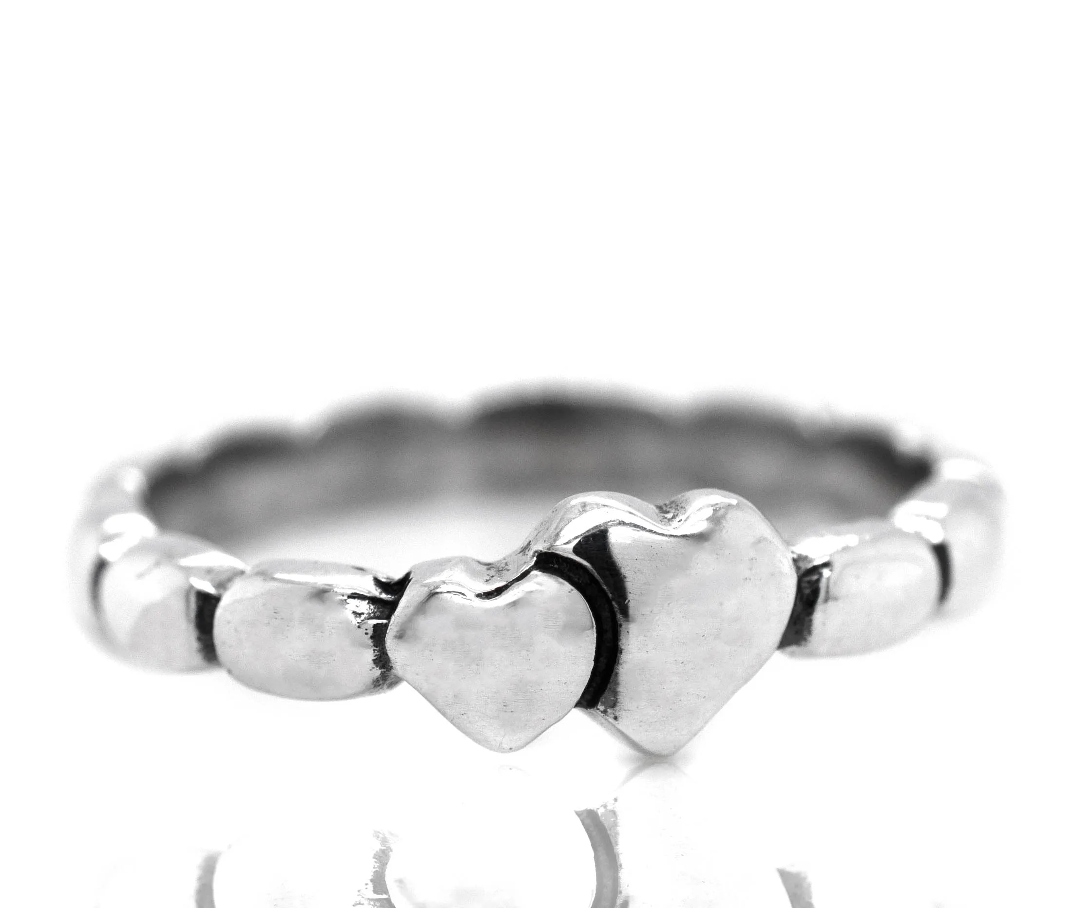 Dainty Double Heart Band