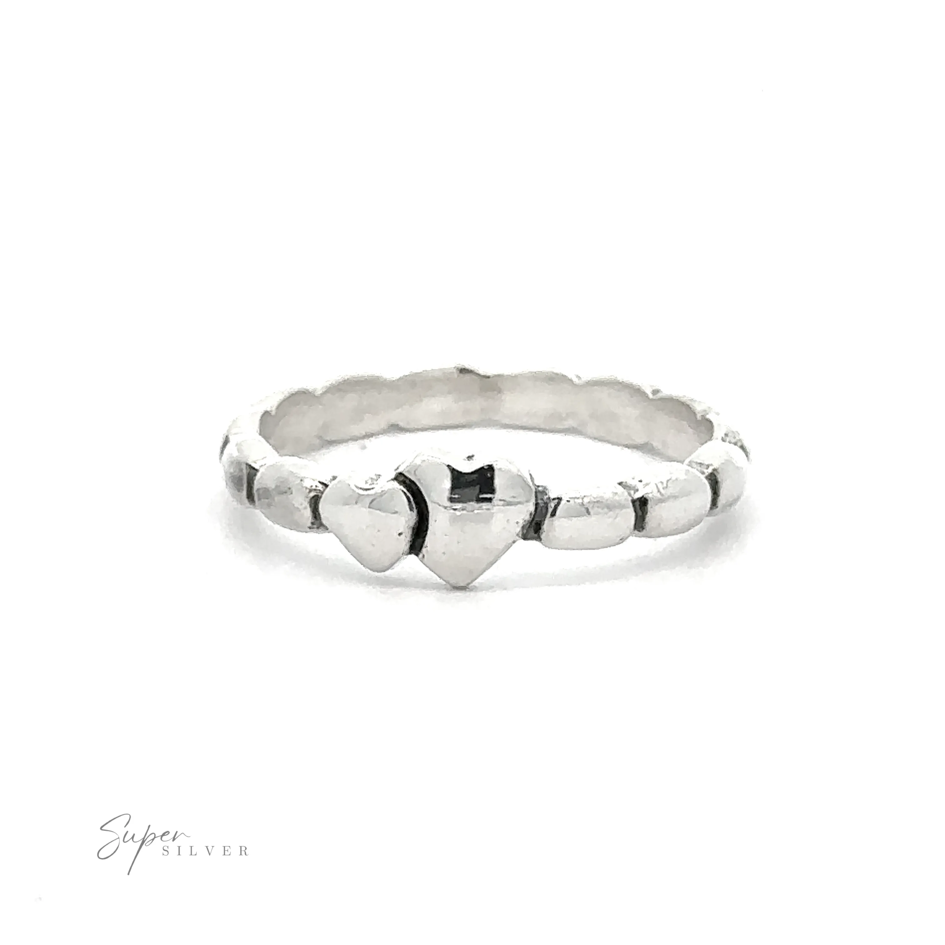 Dainty Double Heart Band