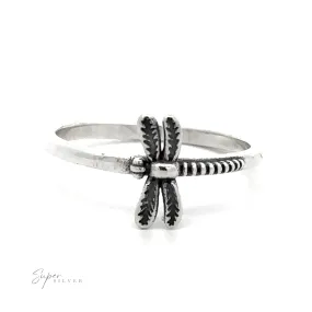 Dainty Dragonfly Ring
