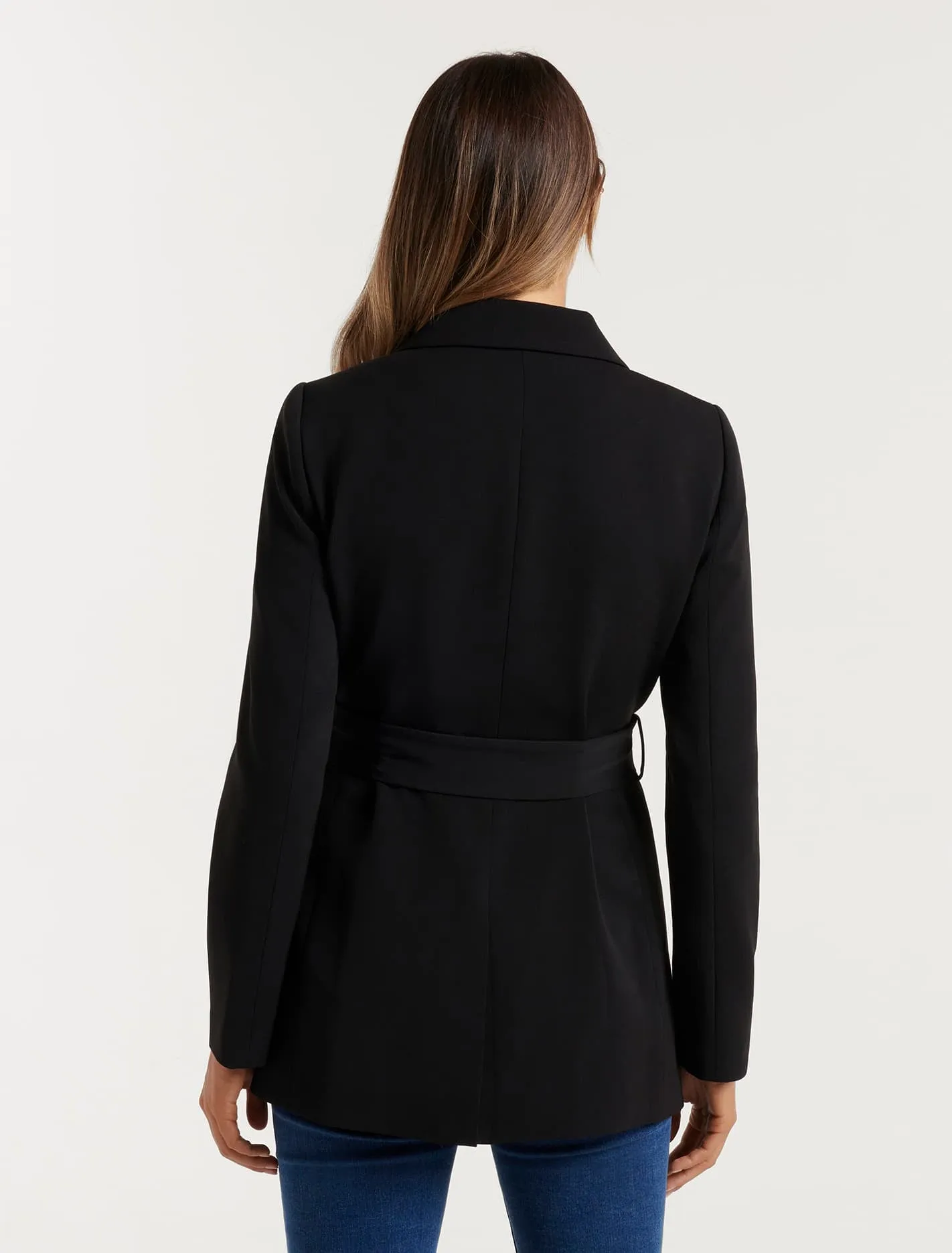 Daisy Double Breasted Belted Blazer