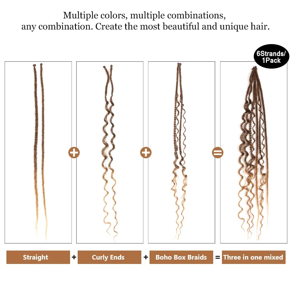 Dansama Full Set Synthetic Dreadlock Extensions