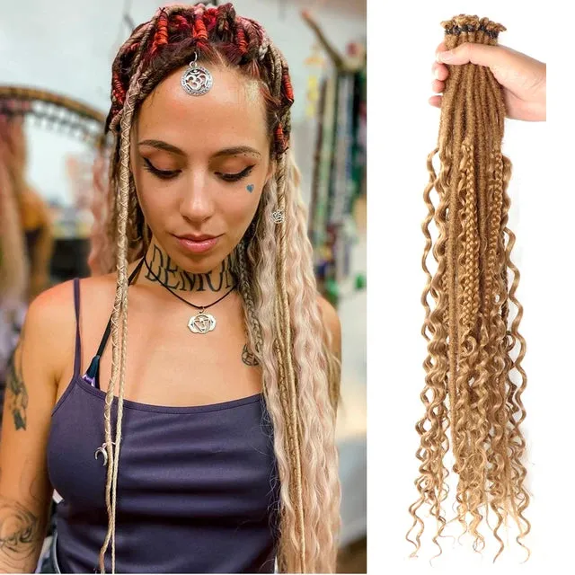 Dansama Full Set Synthetic Dreadlock Extensions