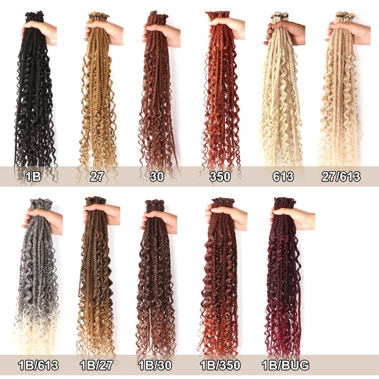Dansama Full Set Synthetic Dreadlock Extensions