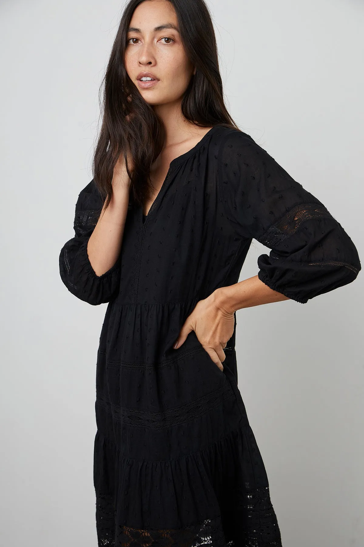 DOROTHY LACE BOHO DRESS