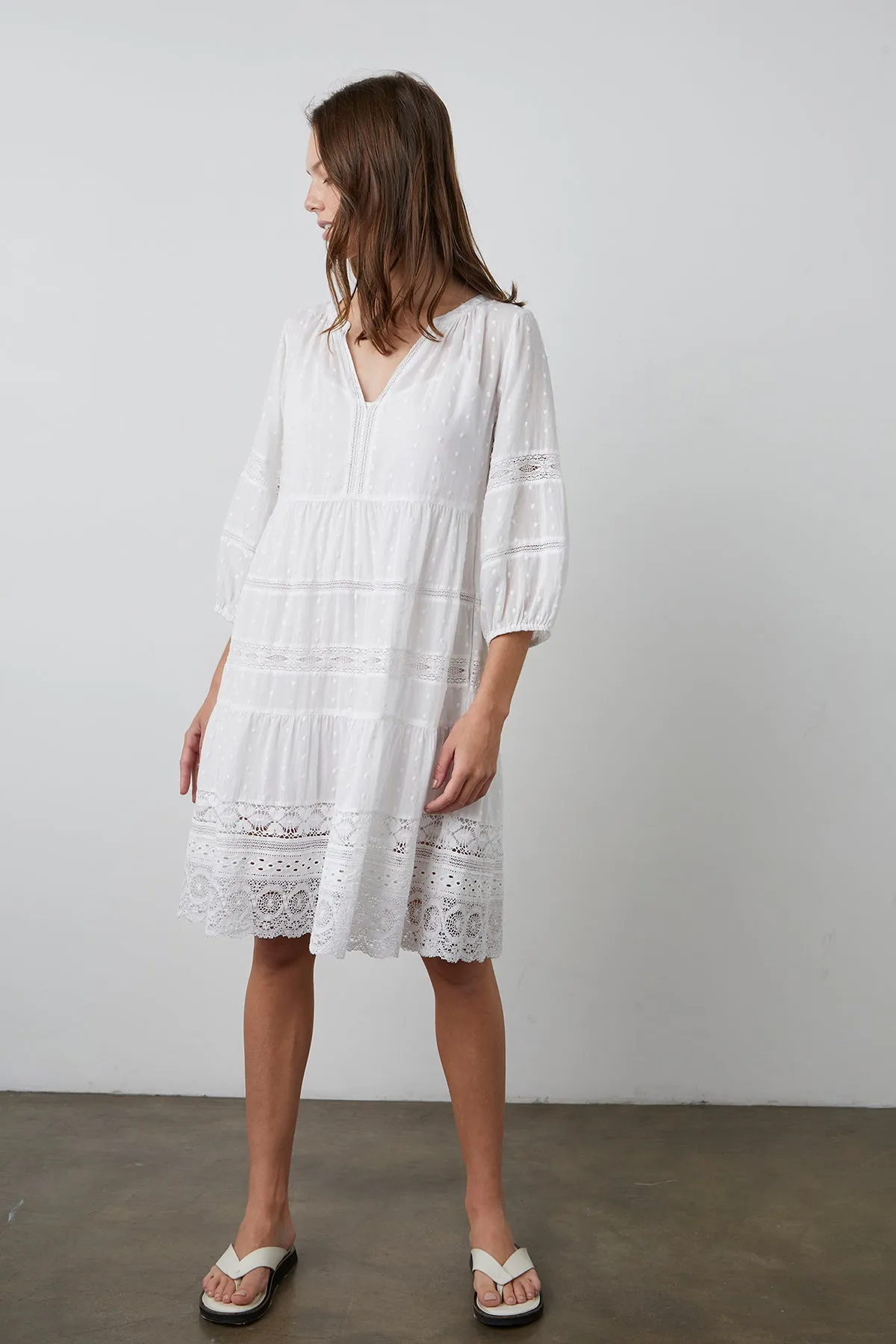 DOROTHY LACE BOHO DRESS