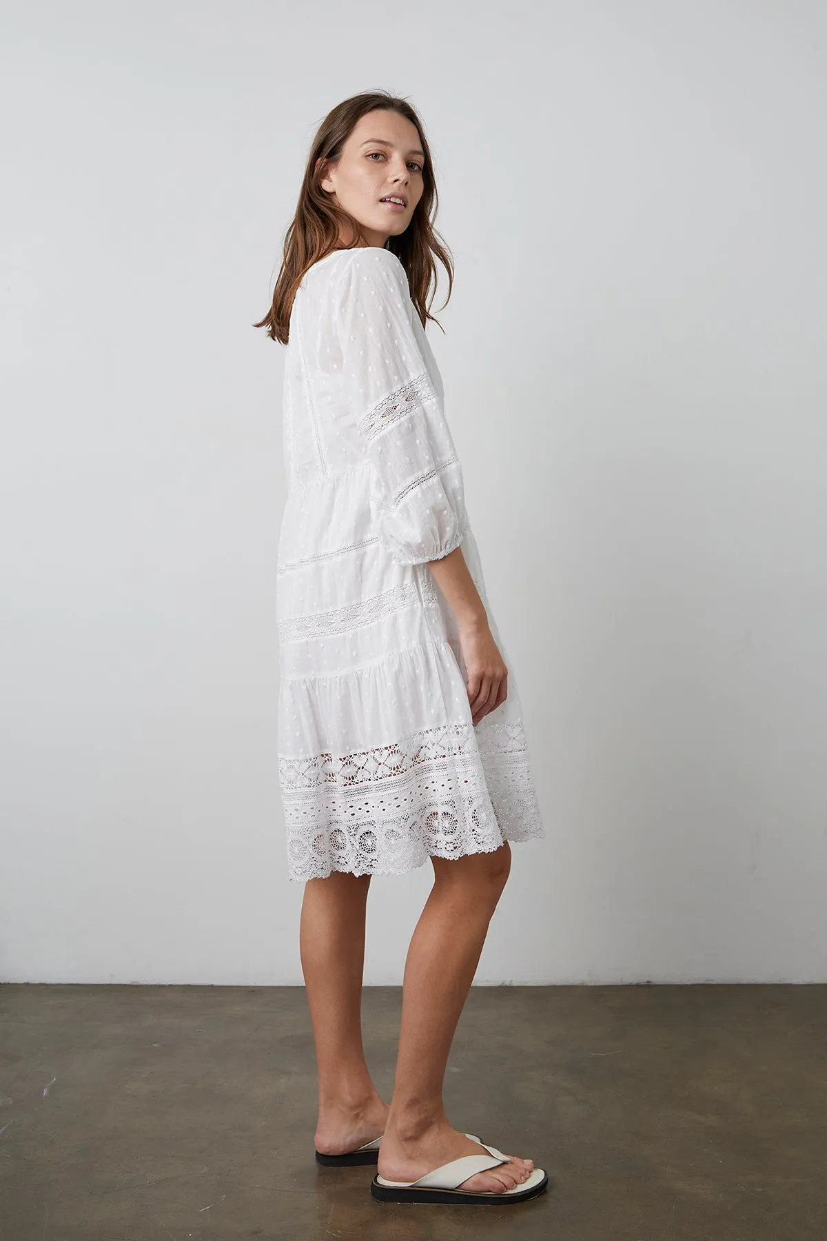 DOROTHY LACE BOHO DRESS
