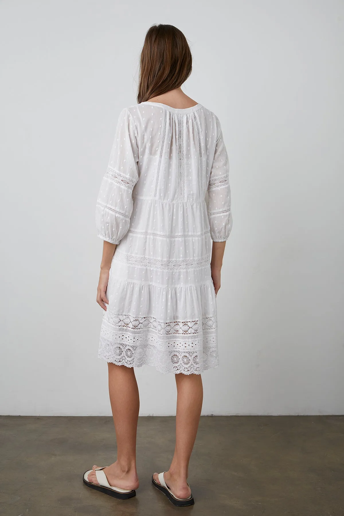 DOROTHY LACE BOHO DRESS
