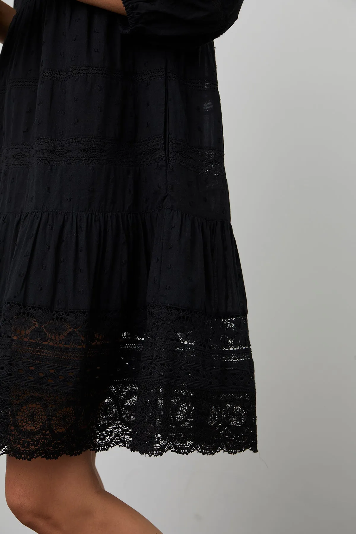 DOROTHY LACE BOHO DRESS
