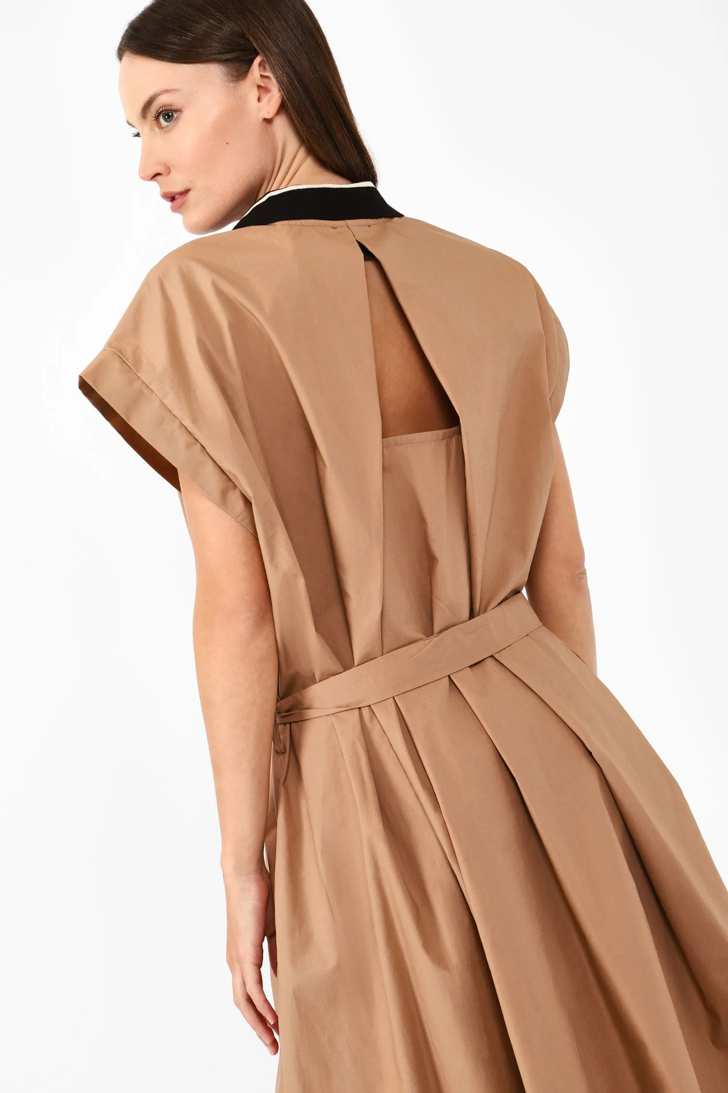 Dress with Sash Belt