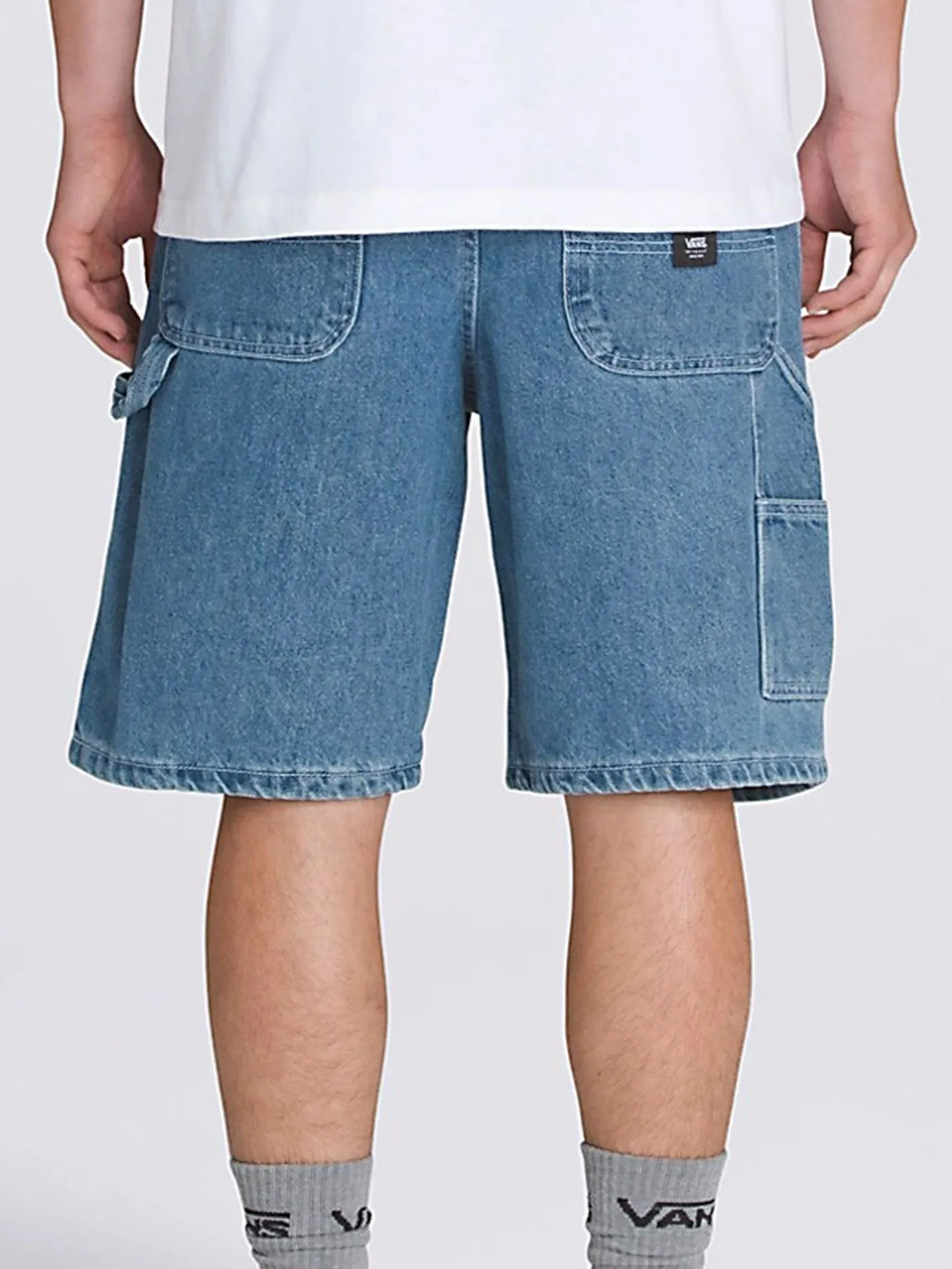 Drill Chore Loose Denim Short