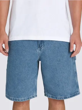 Drill Chore Loose Denim Short