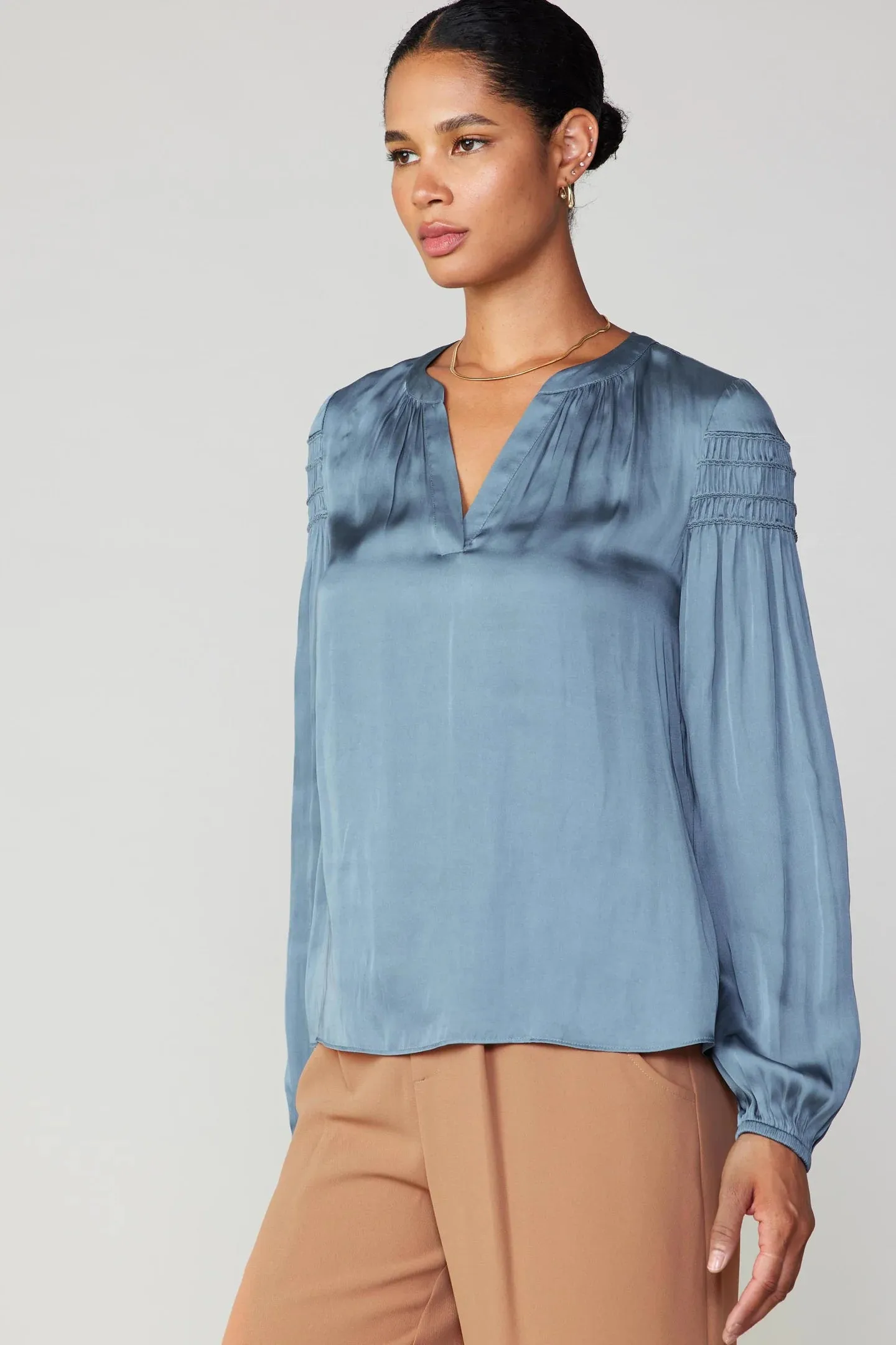 Dusty Sky Irma Blouse