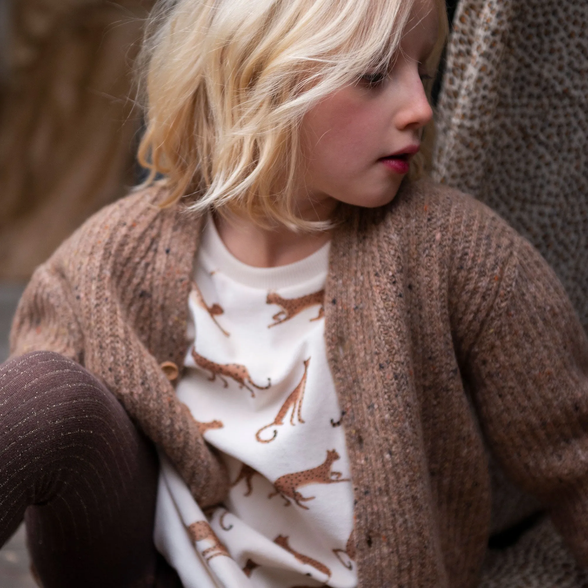 Emile et Ida Robe Procelaine Leopard