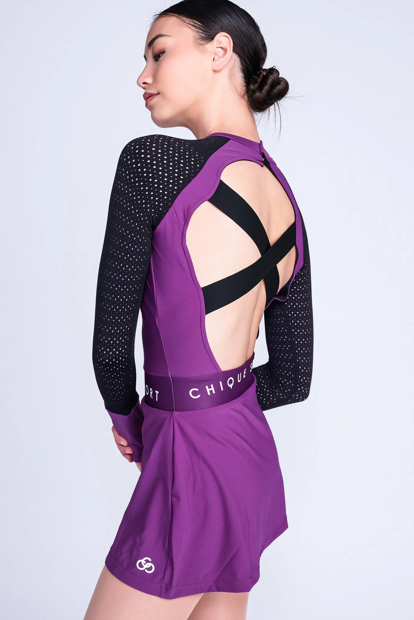 Empower Dress in Berry