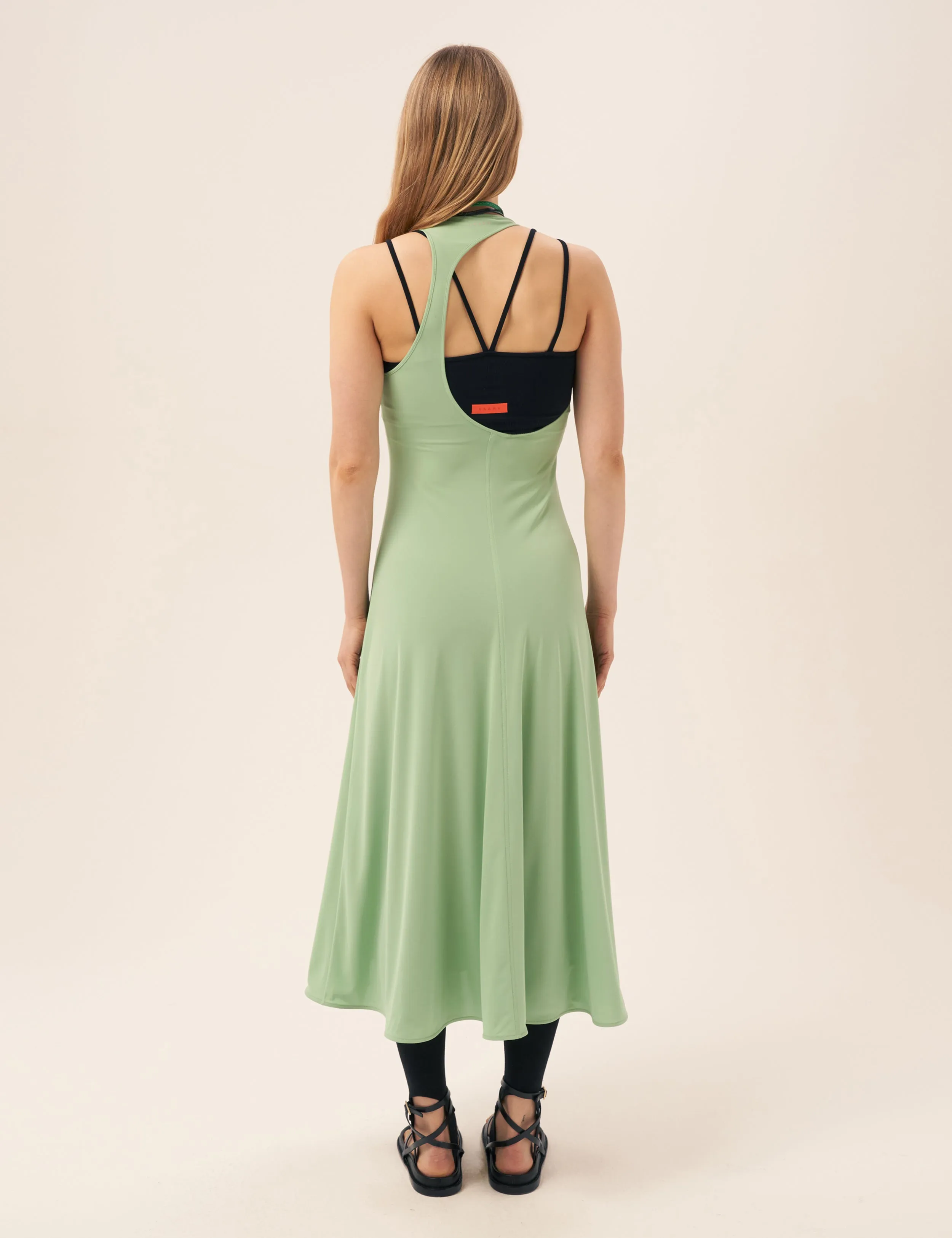 Flared Midi Dress
