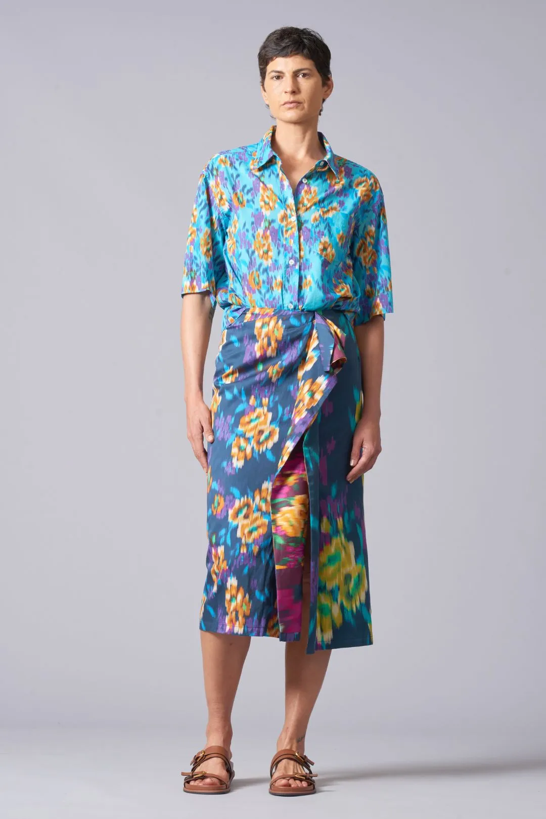 Fleur Draped Skirt