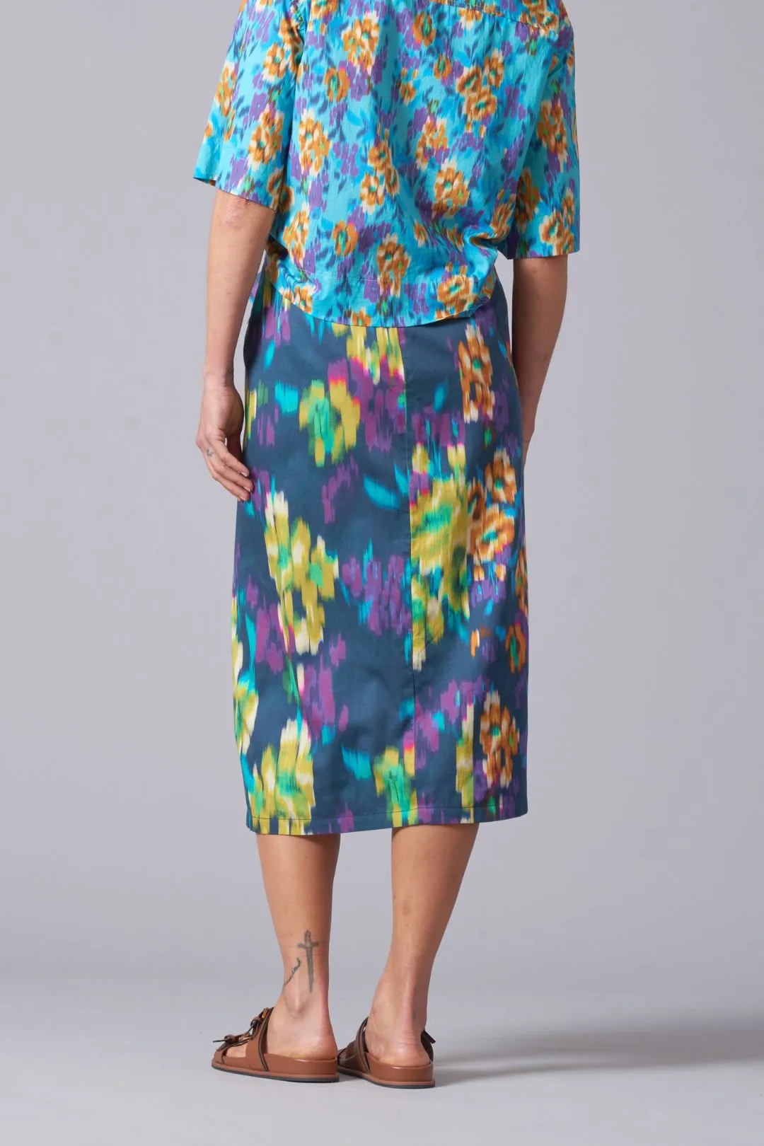 Fleur Draped Skirt